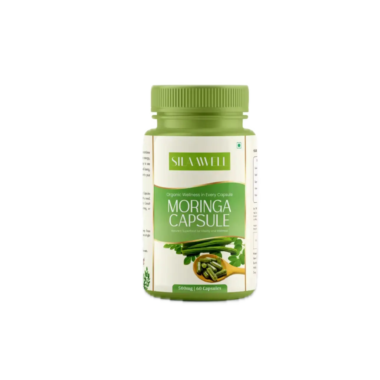 Moringa en gélules - 60 gélules - Silaawell